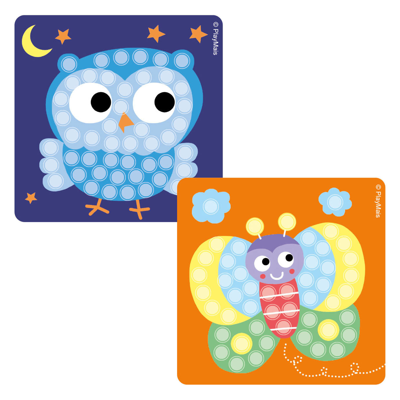 PlayMais Mini Mozaïek - Uil