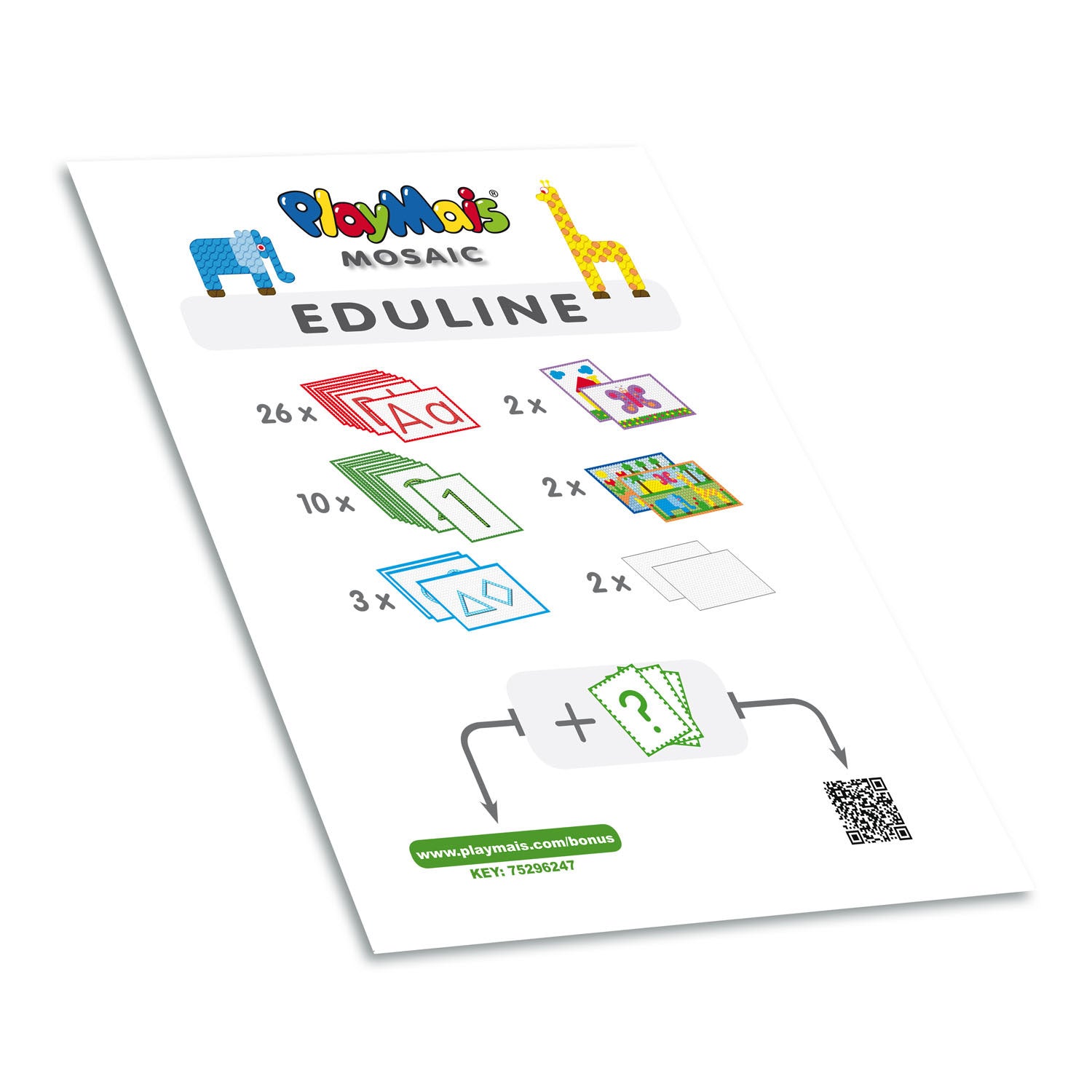 PlayMais Eduline Mozaïek Instructieboek