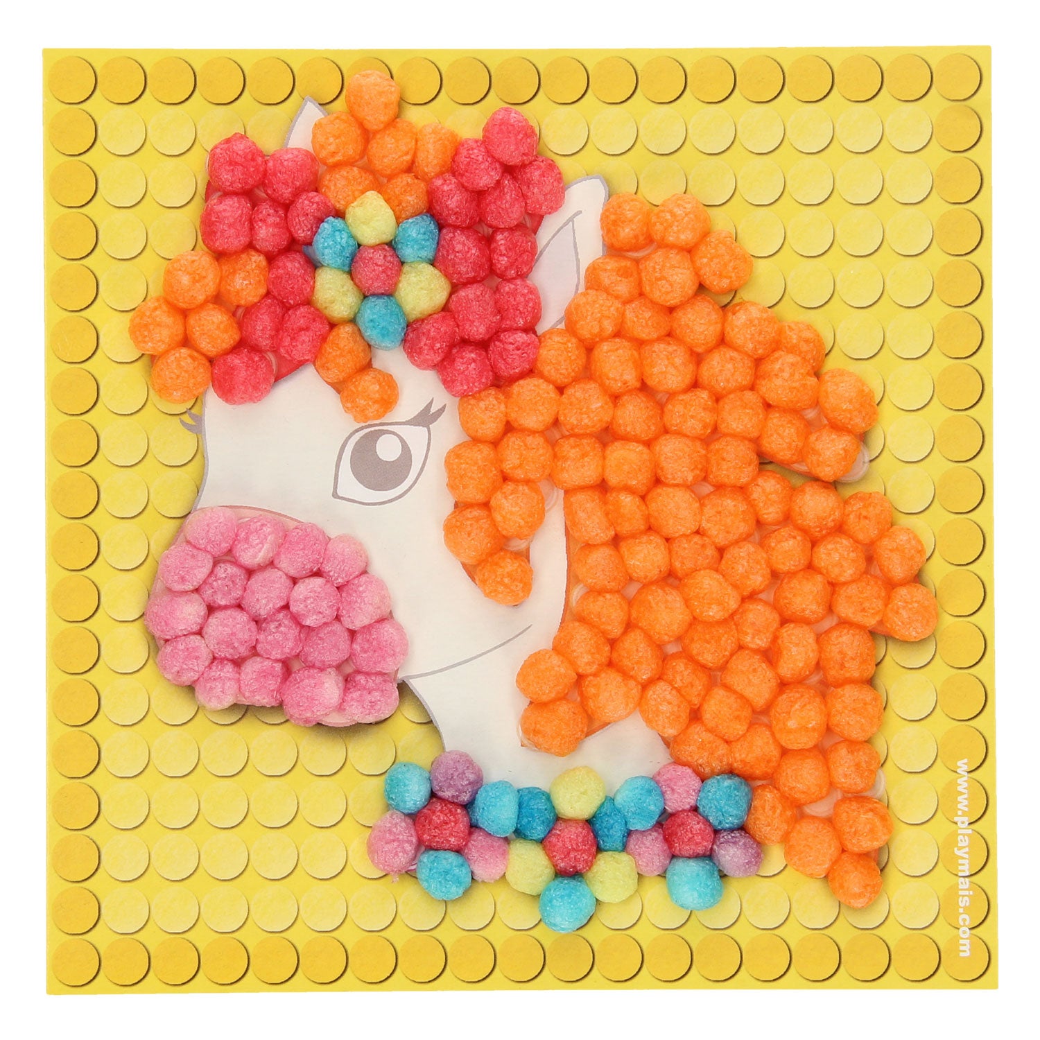 PlayMais Mozaïek Kaarten Versieren Dream Pony