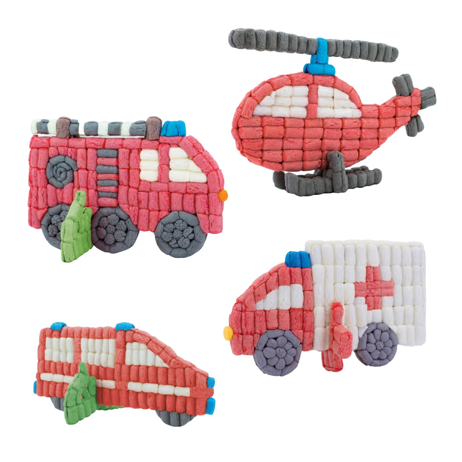 Speelmais leuk om brandweerwagen te spelen