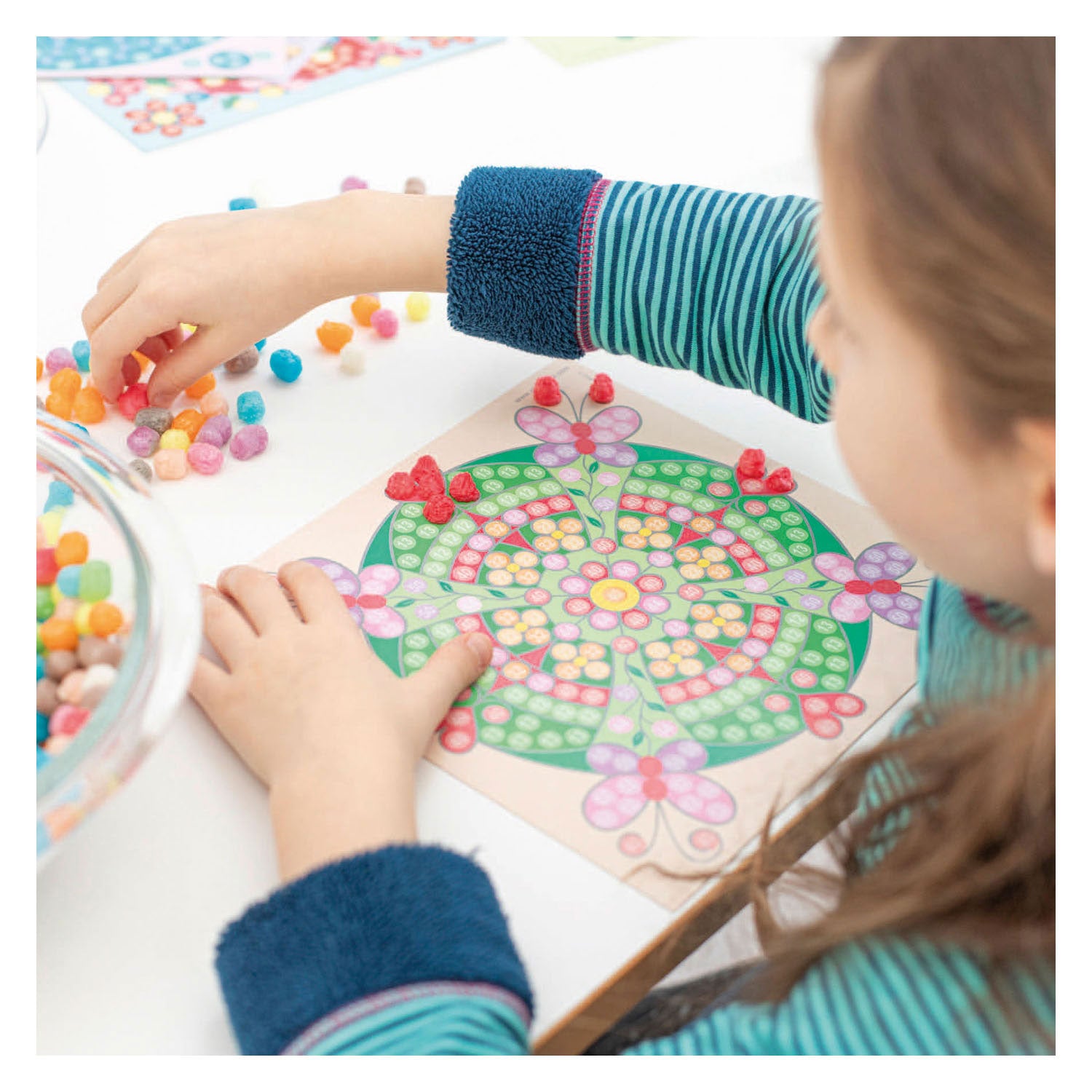 PlayMais Mozaïek Kaarten Versieren Trendy Mandala