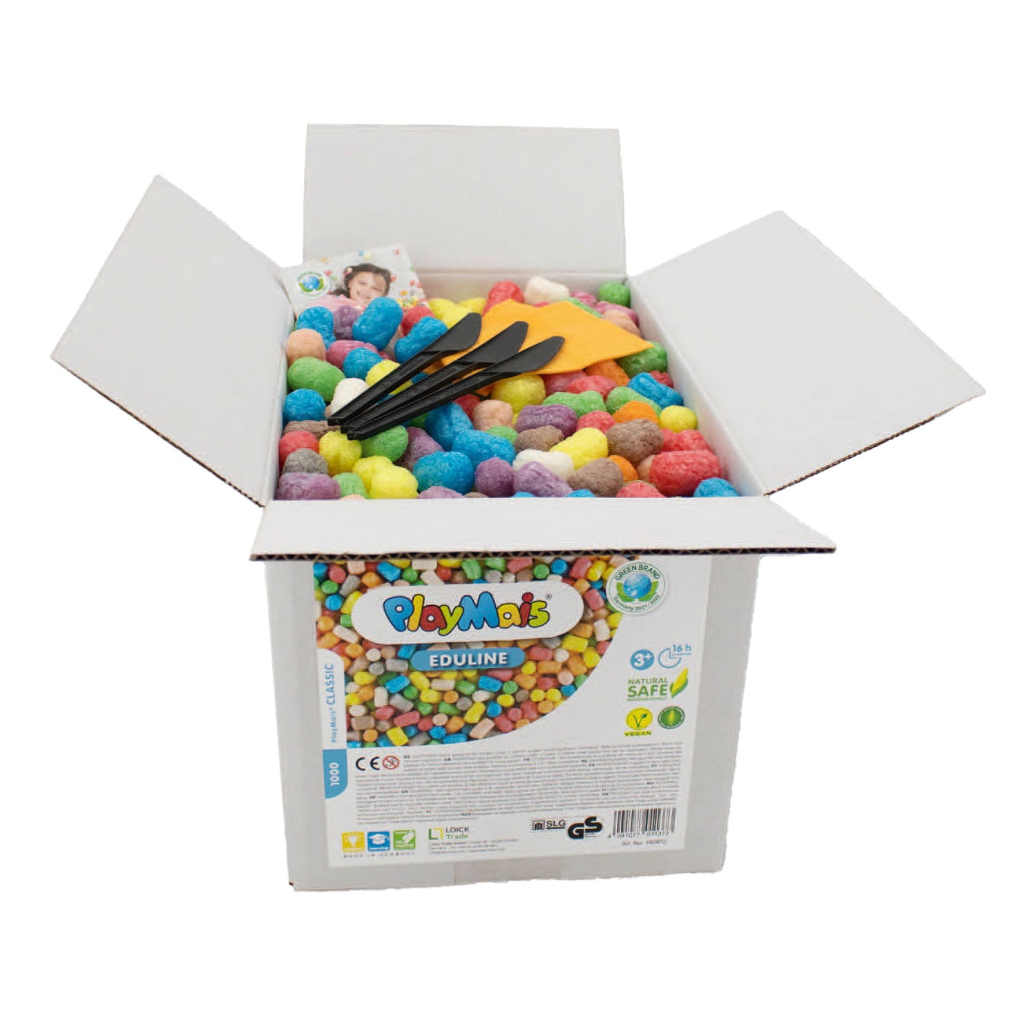 Playmais eduline (> 1.000 stukjes)