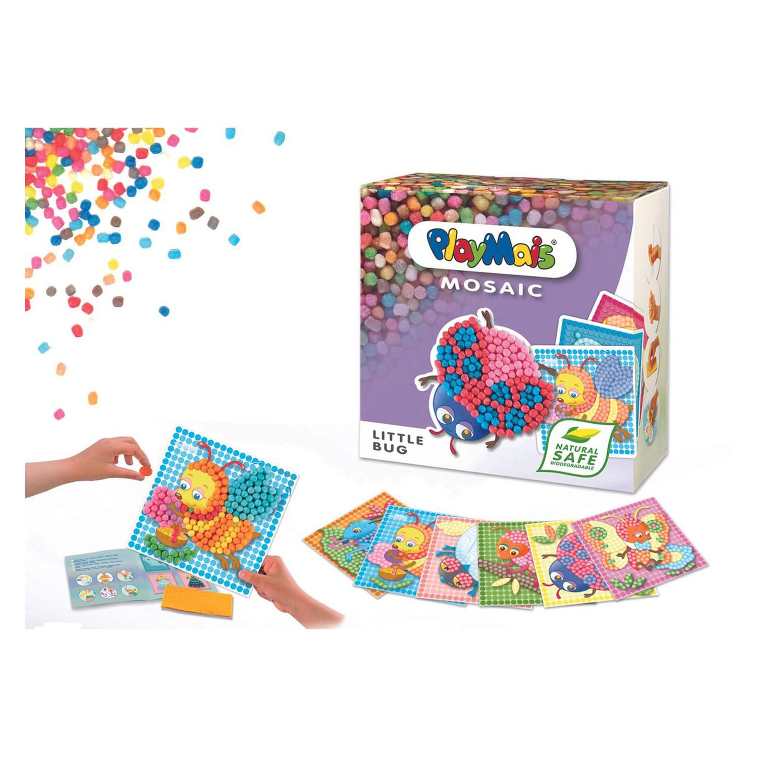 PlayMais Mozaïekset - Kleine Insecten