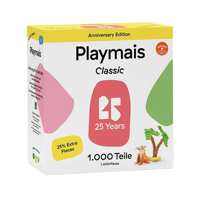 Playmais classic 25 jaar jubileum, 800 stukjes + 25% extra