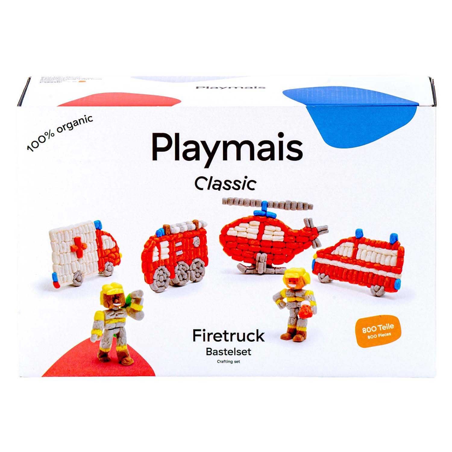 Playmais classic brandweer - 800 stukjes