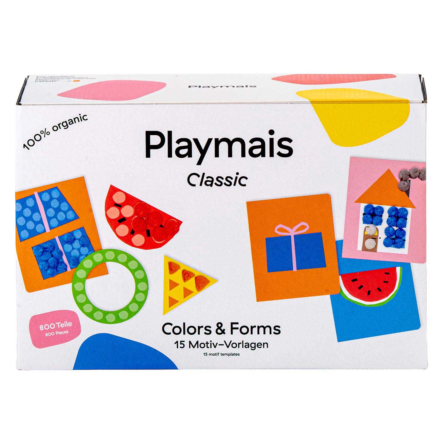 Playmais classic colors forms - 800 stukjes