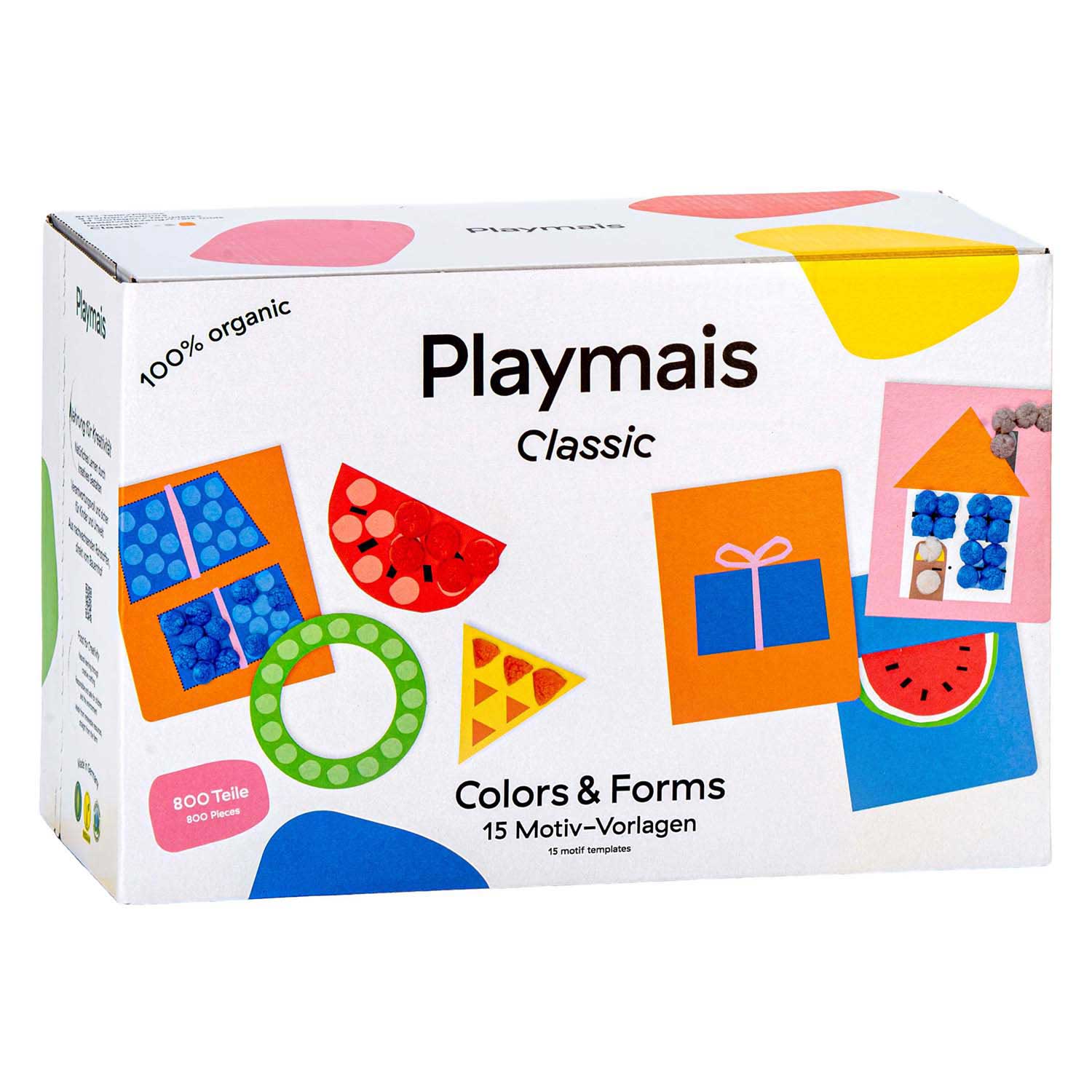 Playmais classic colors forms - 800 stukjes