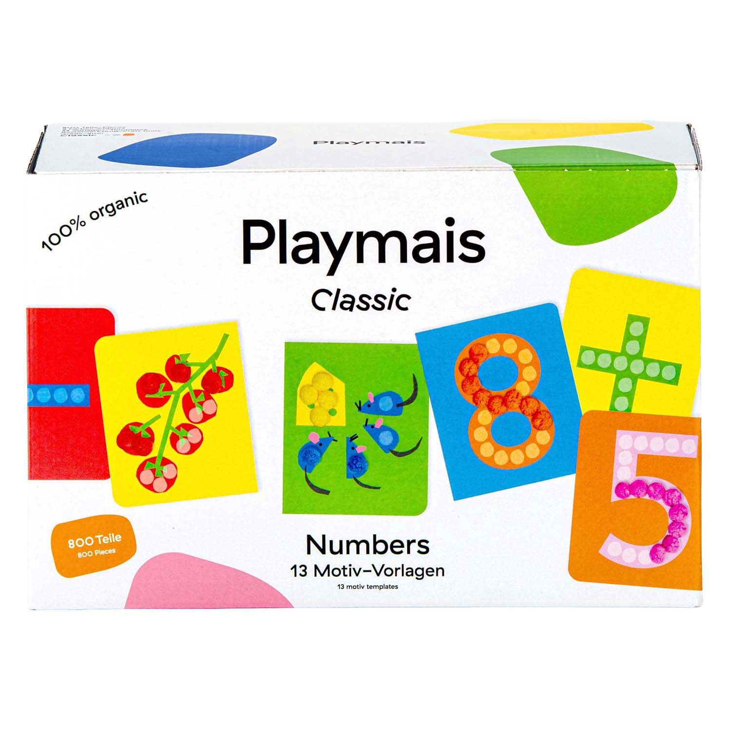 Playmais classic numbers - 800 stukjes