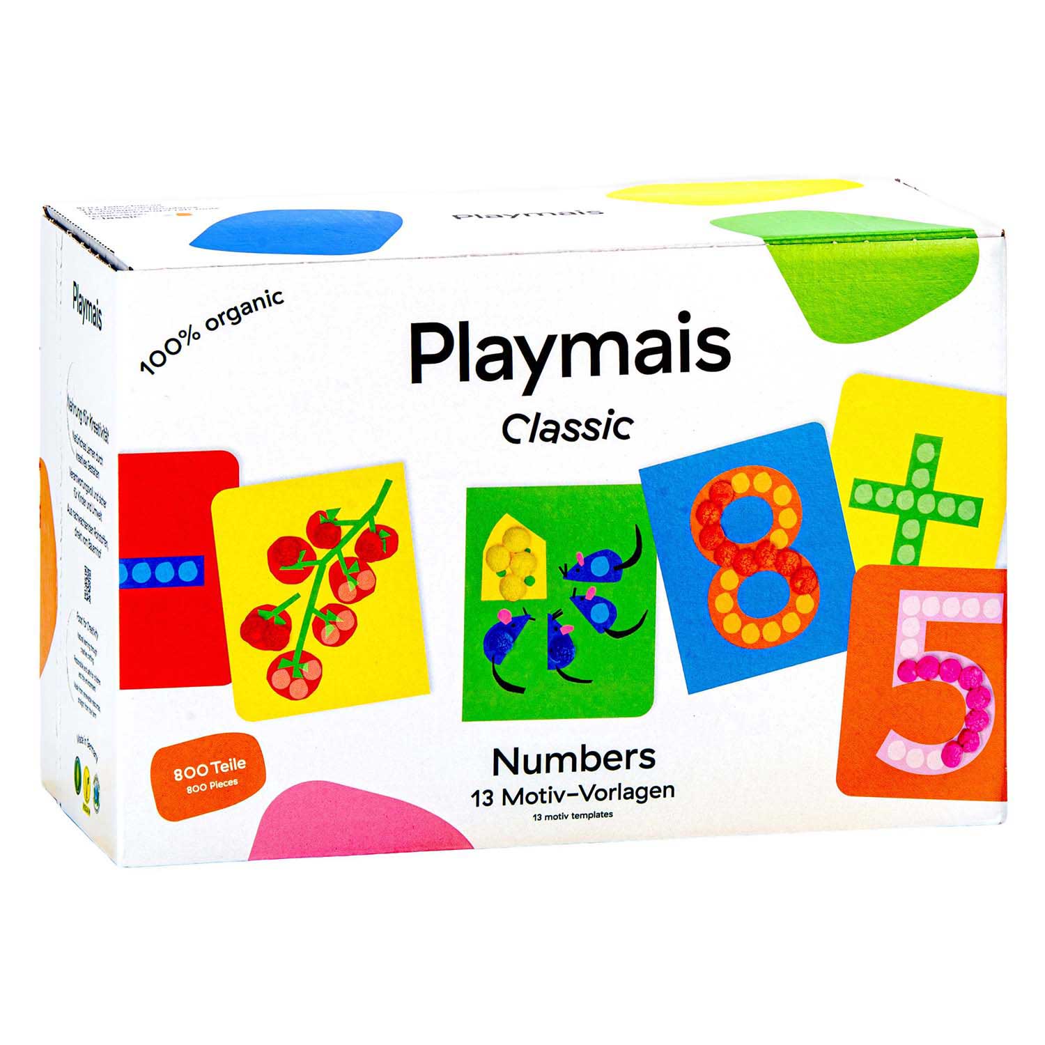 Playmais classic numbers - 800 stukjes