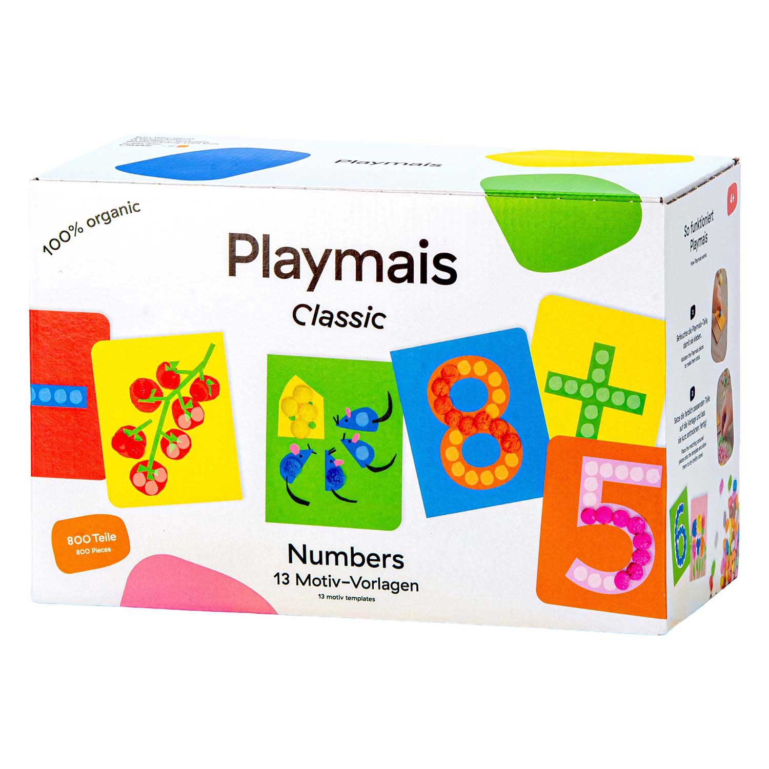 Playmais classic numbers - 800 stukjes