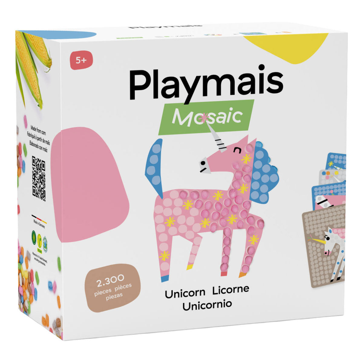 Playmais mosaic eenhoorn - 2300 stukjes