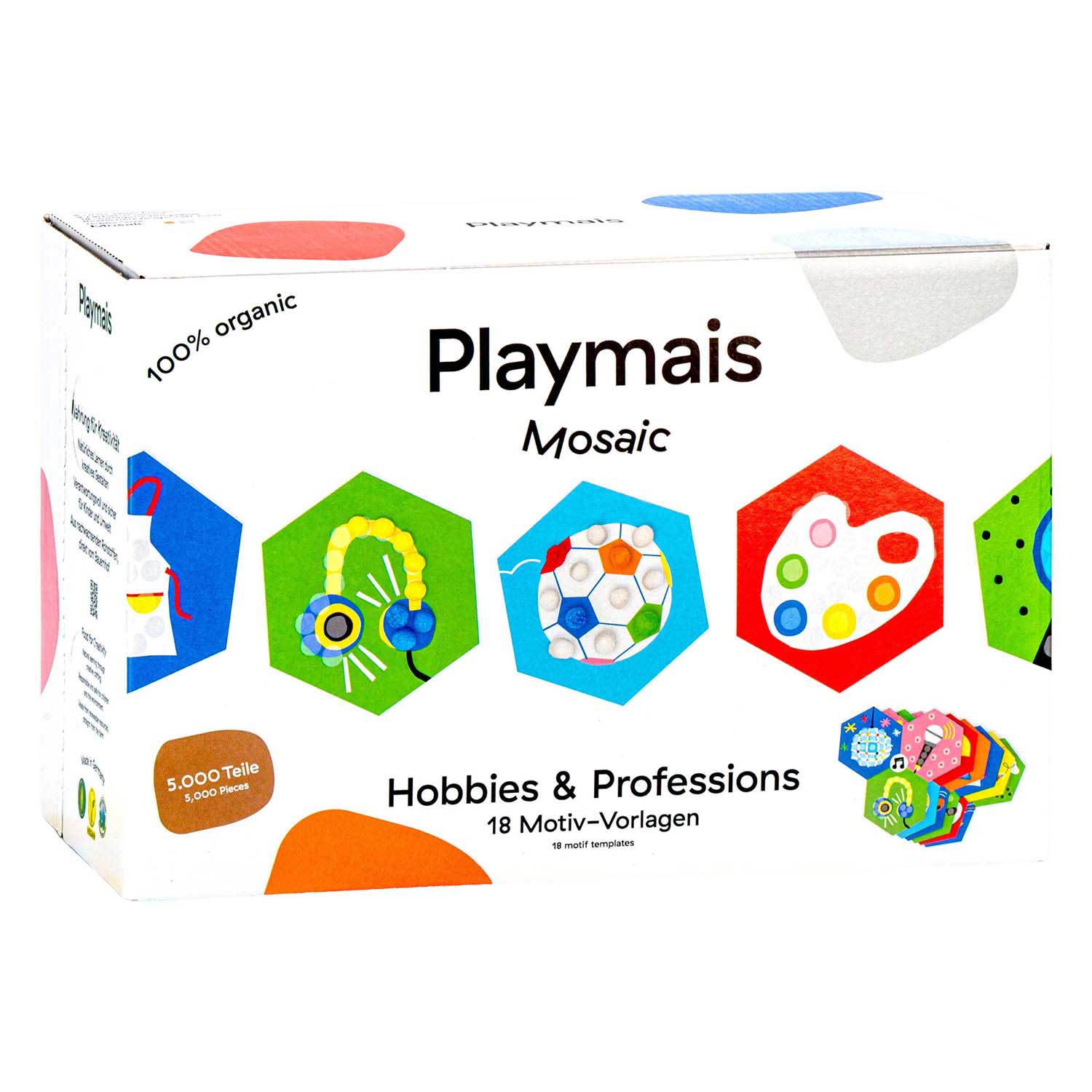 Playmais mosaic hobbies and professions knutselset - 5000 stukjes