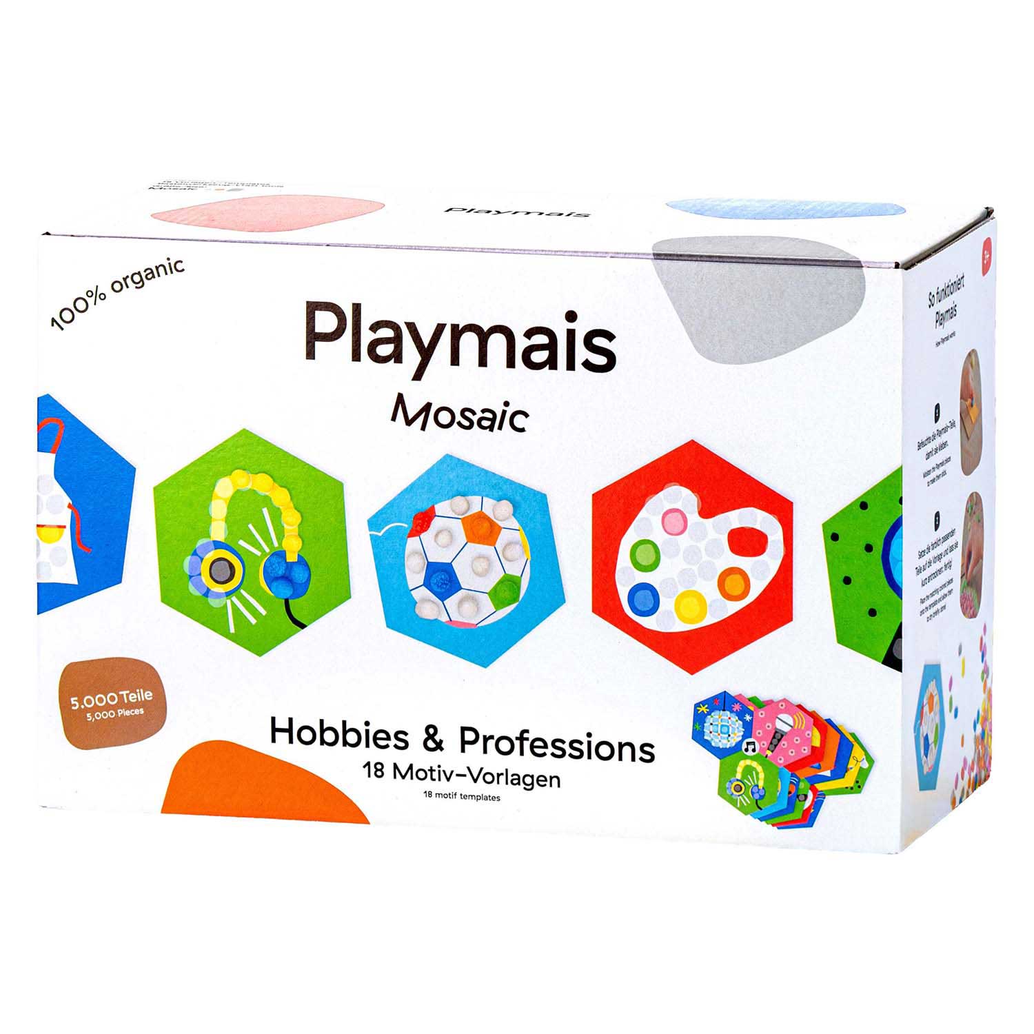 Playmais mosaic hobbies and professions knutselset - 5000 stukjes
