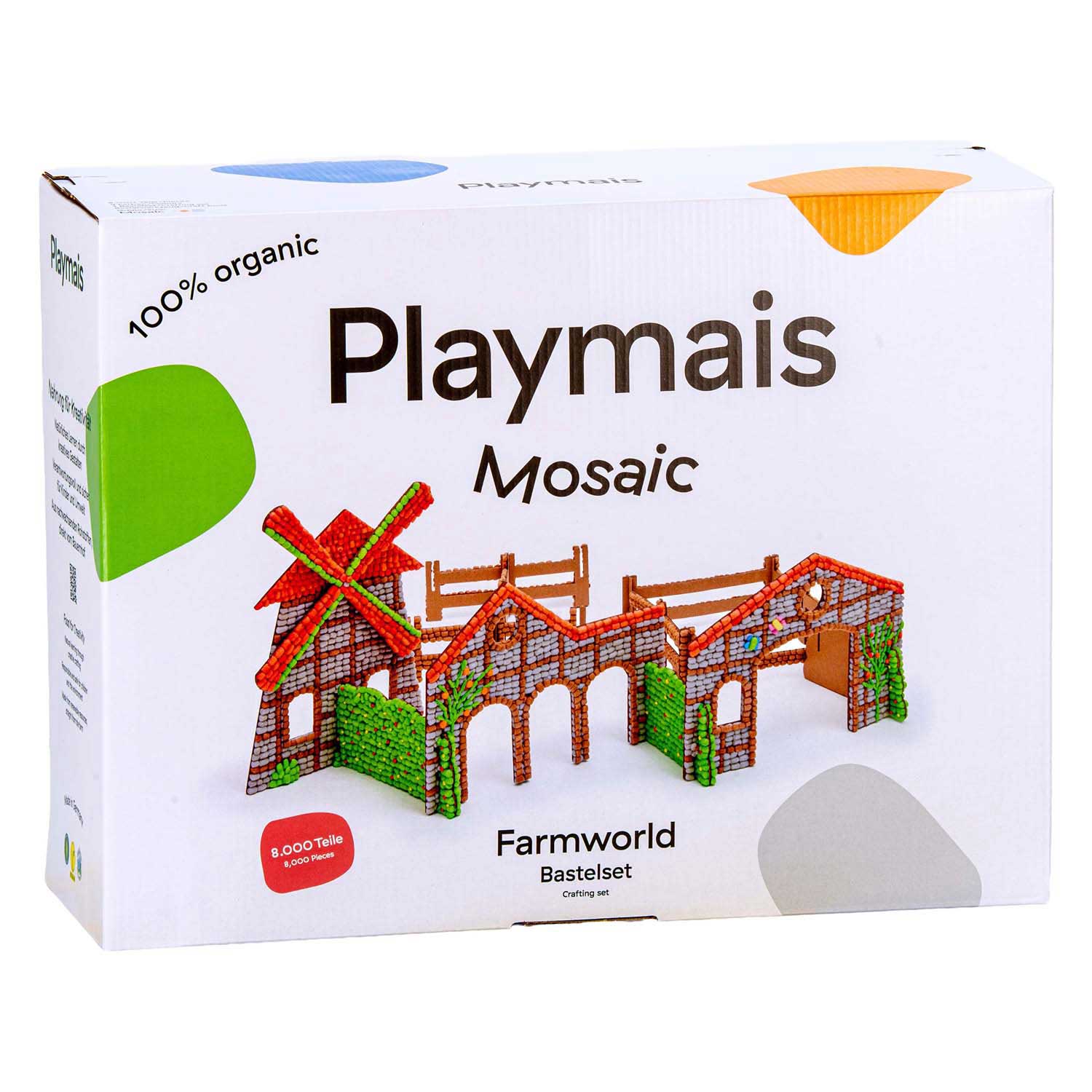 Playmais mosaic boerderijset - 8000 stukjes