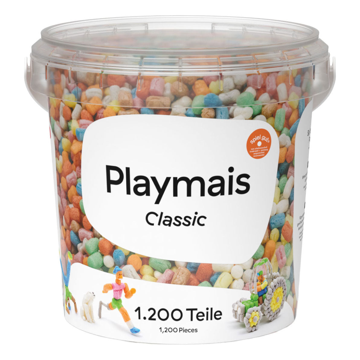 Playmais classic basic emmer (> 1200 stukjes)