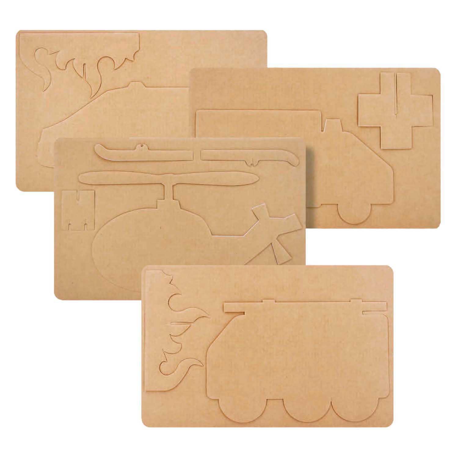 Playmais kaarten versieren brandweerwagen