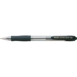 Balpen pilot super grip m zwart 0.32 mm