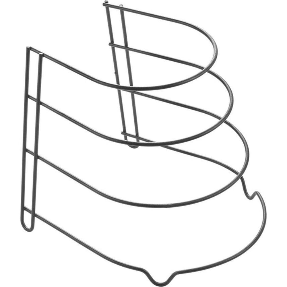 Metaltex canyon koekenpannenrek 25x27xh23cm matzwart