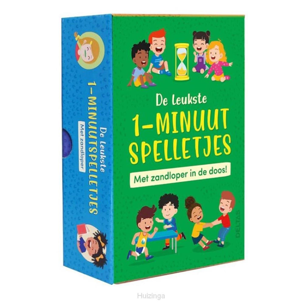 Deltas de leukste 1-minuutspelletjes (met zandloper)