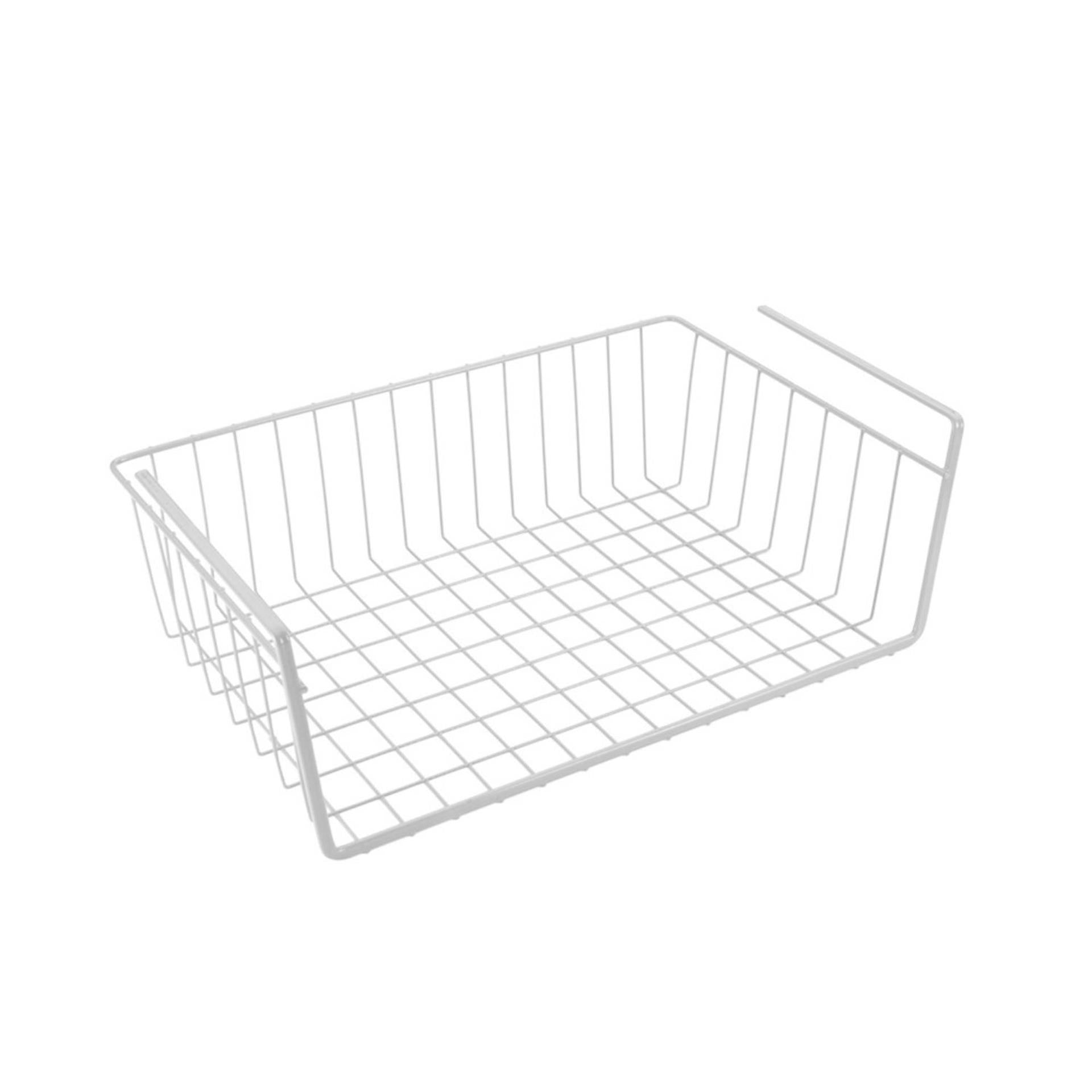 Metaltex opbergmand voor onder kastplank 40cm breed