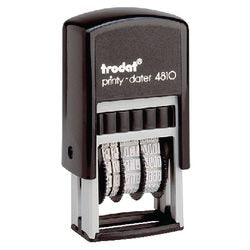 Ty datumstempel trodat prin 4810 zwart 3,8 x 20 mm