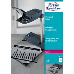 Overheadfolie avery 3552 a4 polyester