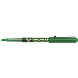 Rollerballpen pilot v-ball grip groen 0,5 mm