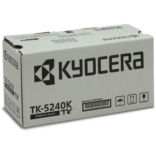 Tonercartridge kyocera tk-5240bk origineel zwart