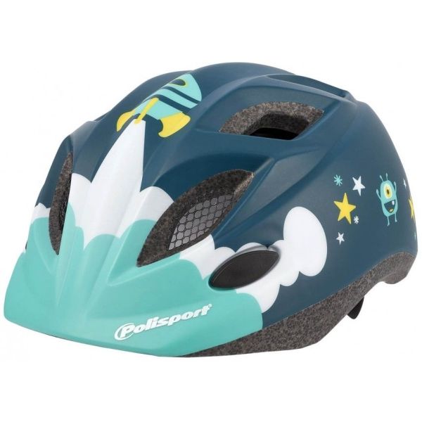 Fietshelm Polisport Ruimteschip XS 48-52 cm - donkerBlauww