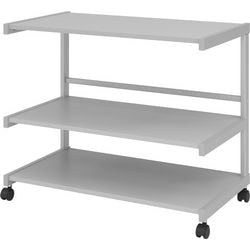 Bach trolley 3 schappen 80,5 x 43 x 67 cm lichtgrijs