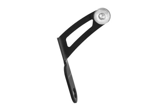 Trivio - kaderplaathouder aluminium zwart