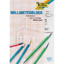 Overtrekpapier folia a4 80 g m² wit 25 stuks