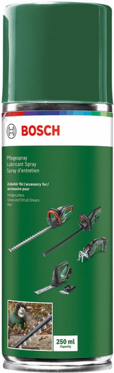 Bosch accessoires bosch tuingereedschappen onderhoudsspray - 250 ml - geschikt voor alle snoeigereedschappen