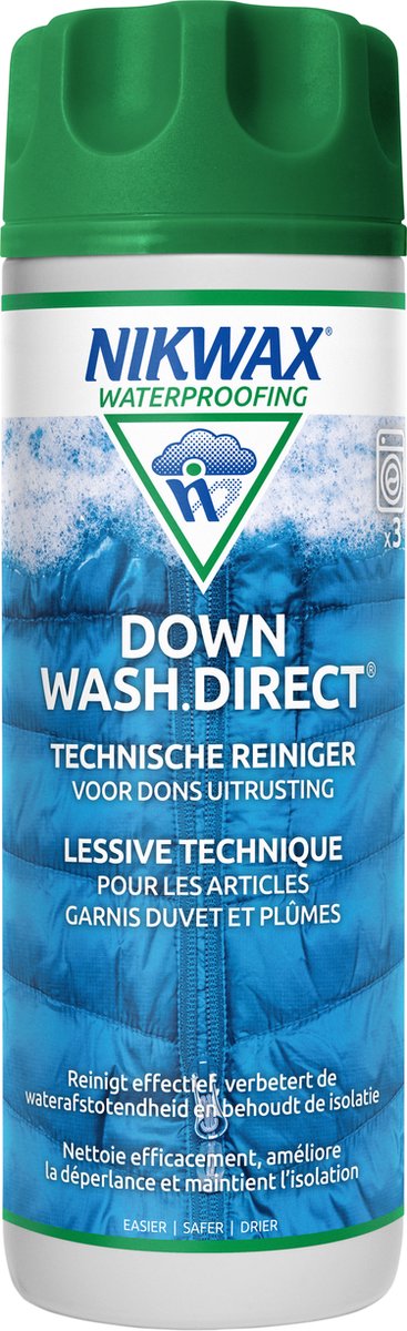 Nikwax down wash wasmiddel voor dons - 300ml