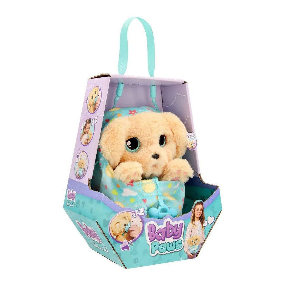 Imc toys baby paws hondje labrador - interactieve pluchen knuffel