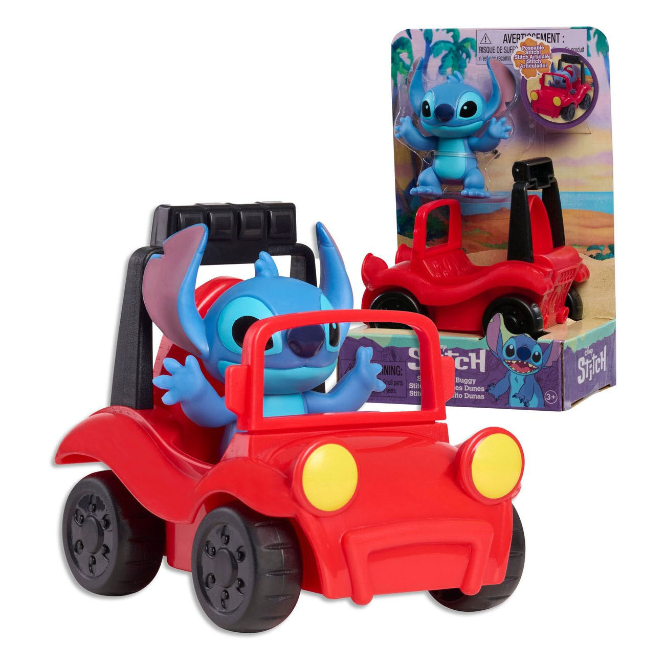 Spectron stitch met strandbuggy speelgoedauto