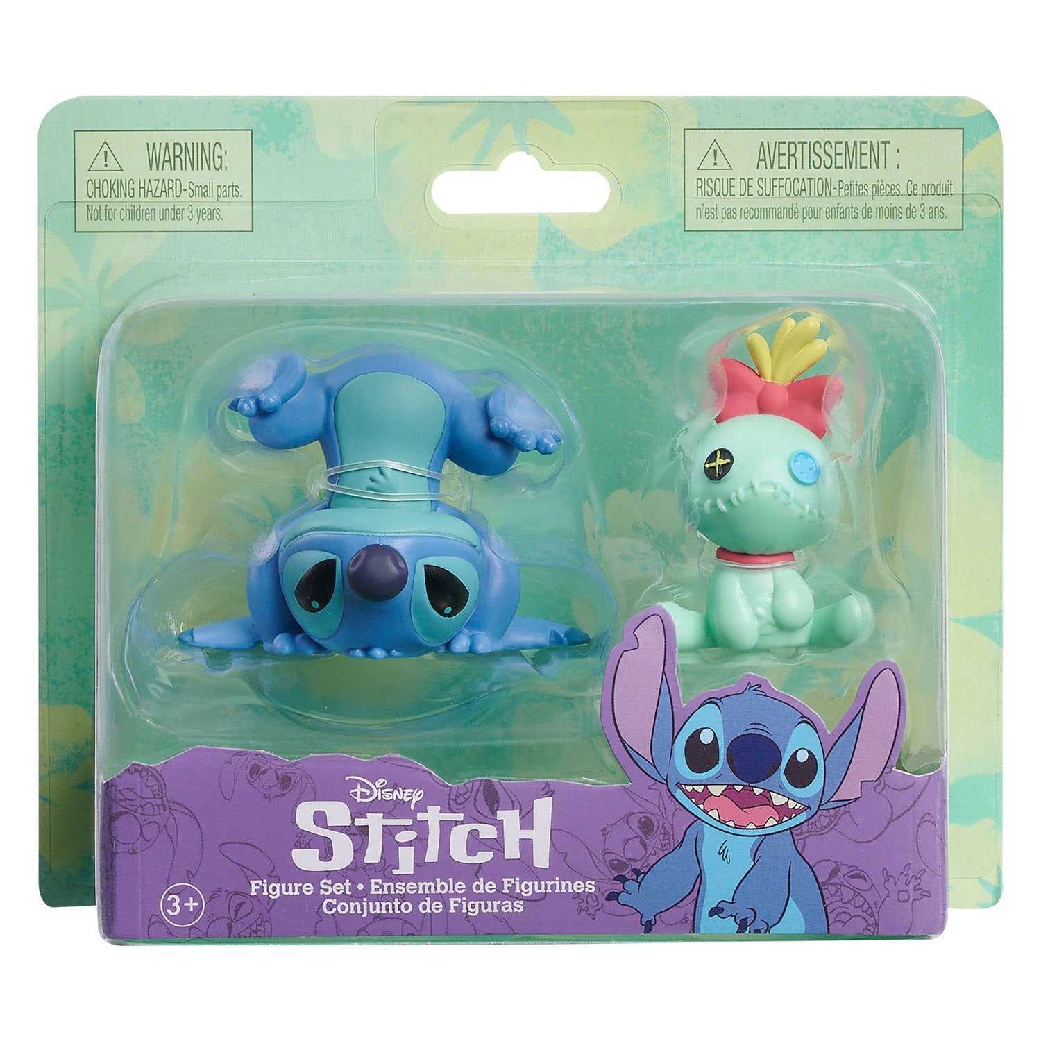Spectron stitch figuren 2 pak stitch hula superheld
