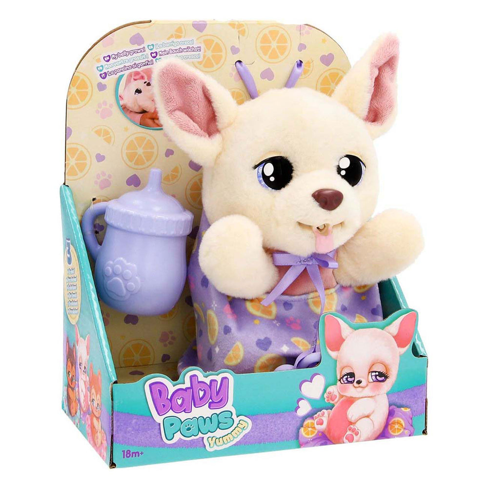 Baby paws yummy chihuahua interactieve knuffel