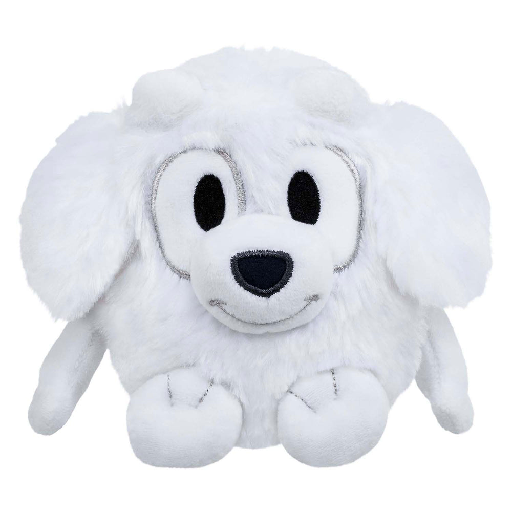 Elandspeelgoed knuffel pluche blauw lila, 15cm