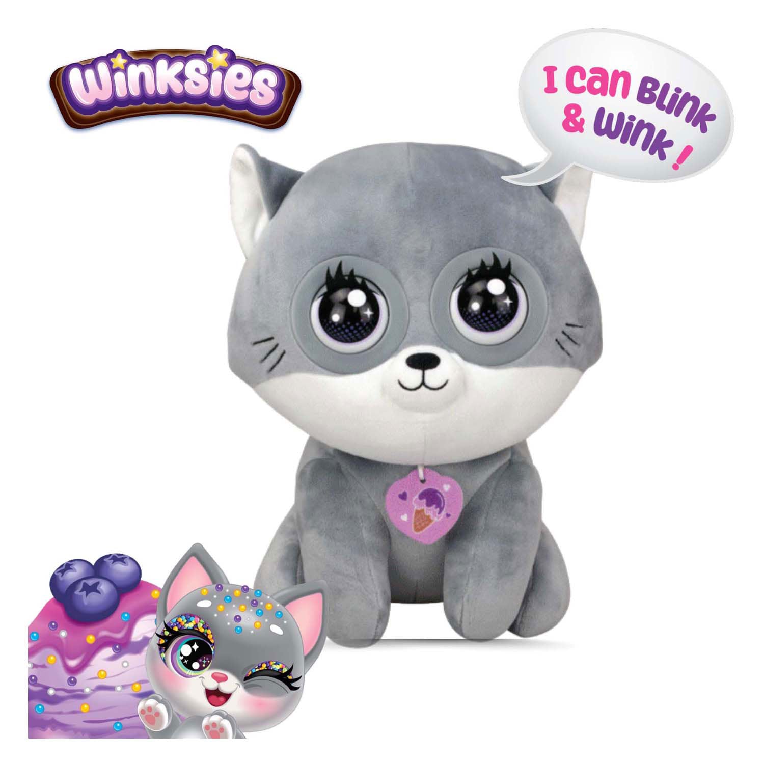 Winksies bosbessenkitten 