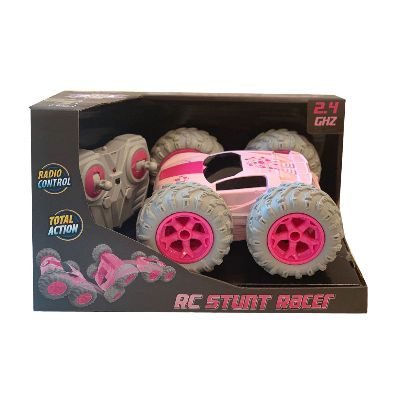 RC Flip 360 Stunt Racer Roze