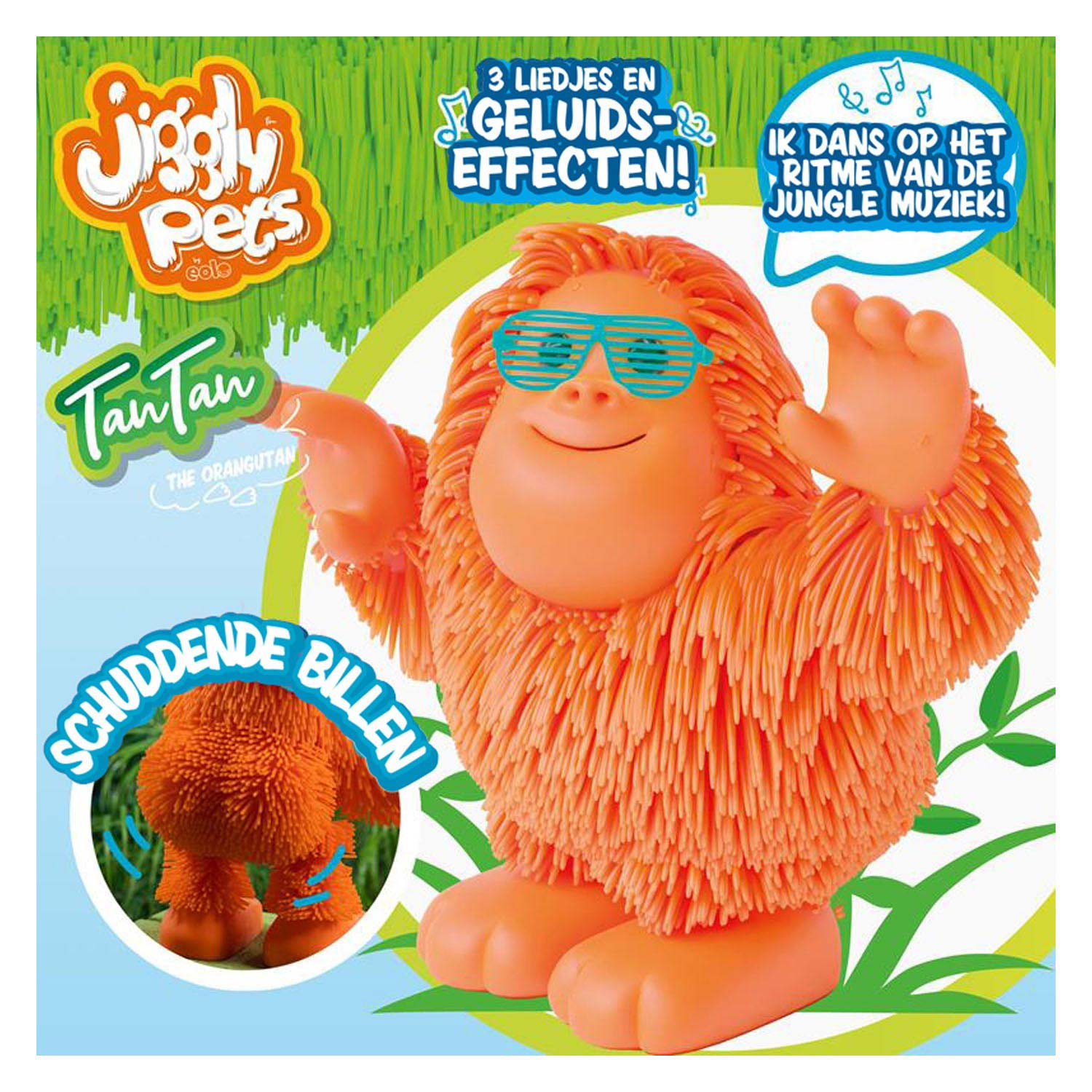 Jiggly Pets Tan-Tan Orang-oetan