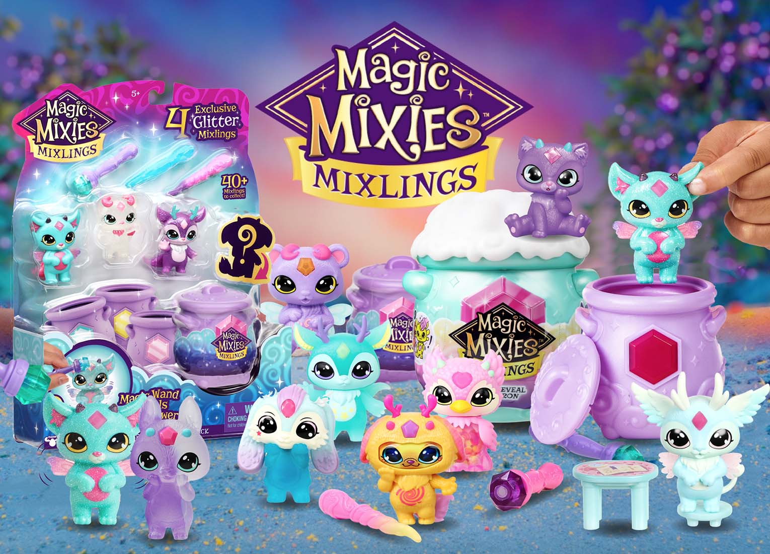 Magic Mixies Mixlings - Tik Ontdek Ketel (Duopakket)