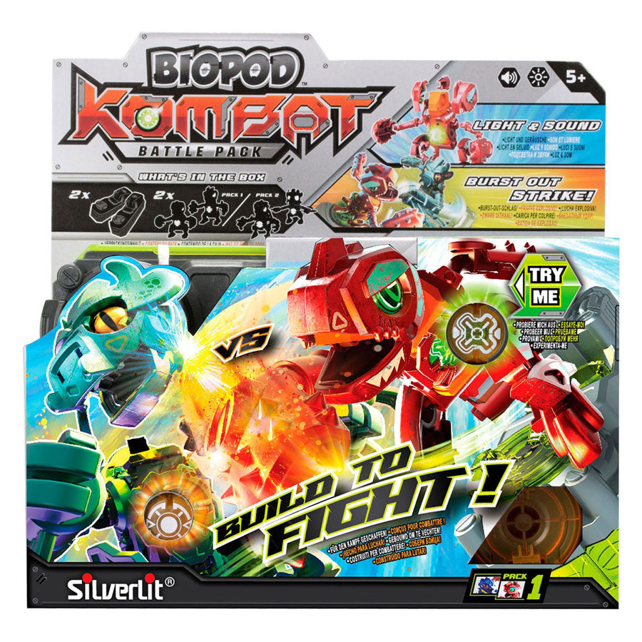 Silverlit biopod kombat duo pack