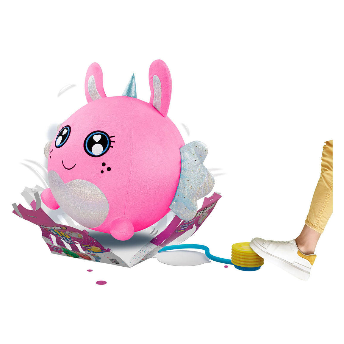 Biggies Konijn Opblaasbare Knuffel