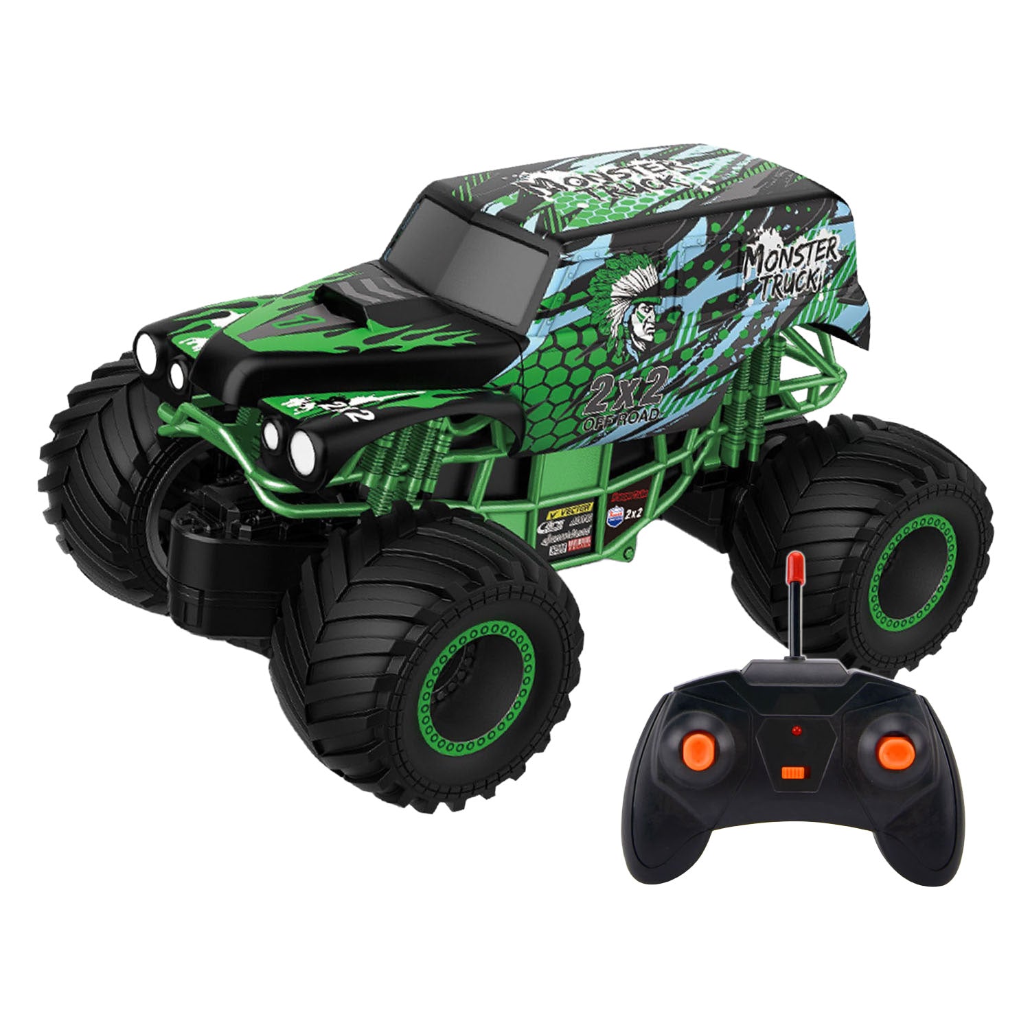 Gear2play rc monster destroyer bestuurbare auto