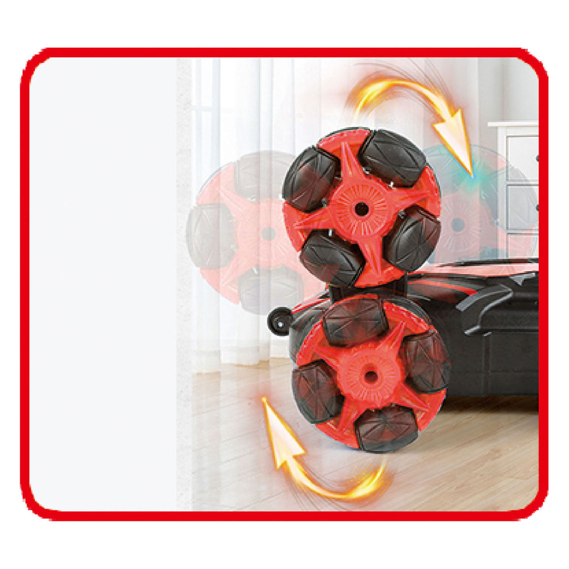 Gear2play x-rover 6-wiel stuntwagen