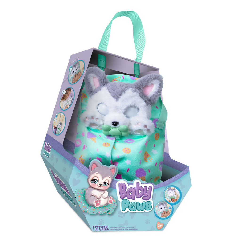 Spectron cuddle pets husky interactieve knuffel