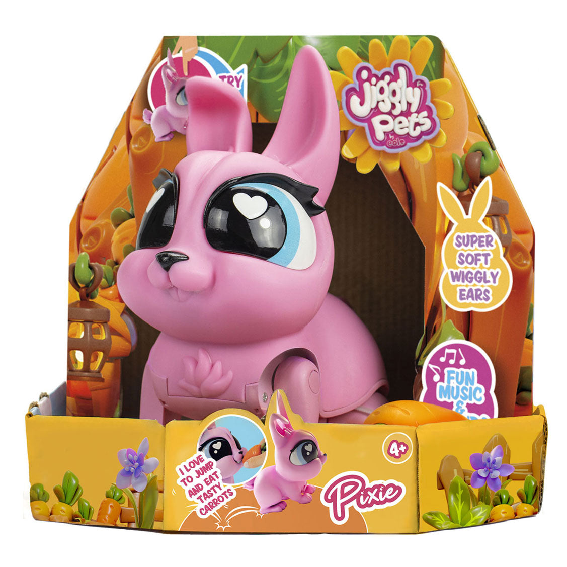 Jiggly Pets Interactieve Knuffel