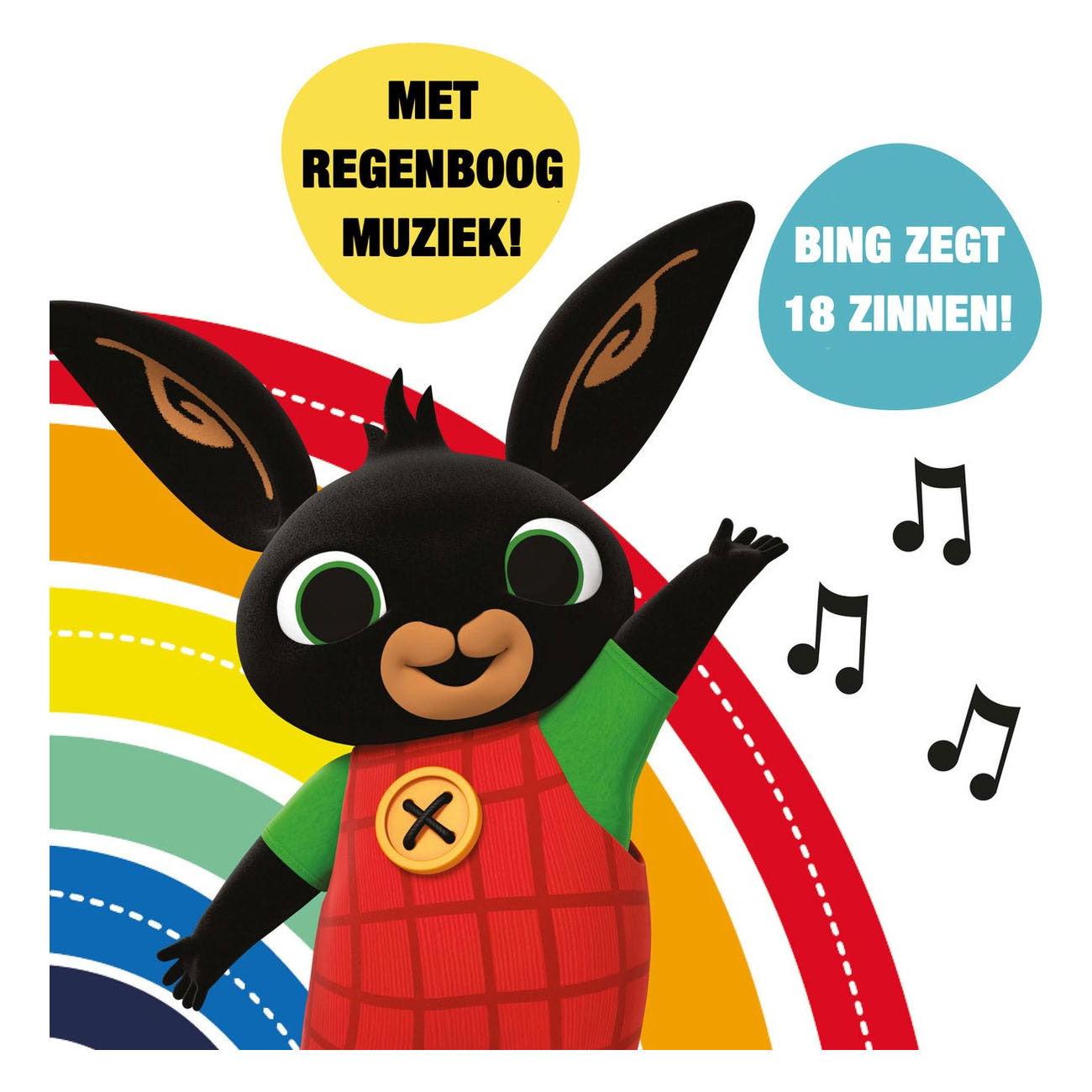Spectron pratende regenboog bing knuffel